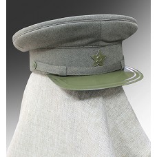 Фуражка суконная для командного состава Красной Армии, обр. 1941г., на военное время. Вариант с козырьком из фибры.